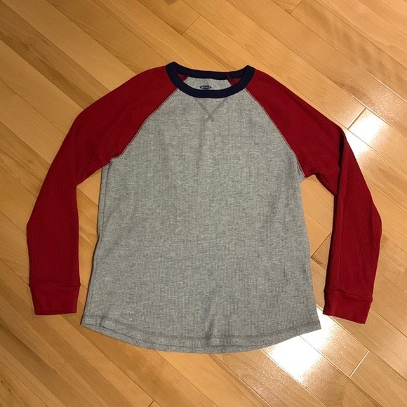 2 EUC Thermal-Knit Long Sleeve T-shirts - size L (10/12) - Picture 2 of 16